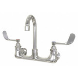 Sani-Lav Gooseneck,Chrome,Sani-Lav,Cast Brass  206.5