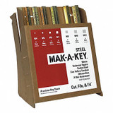 Mak-A-Key Key Stock Assortment,Steel,31 pieces DISP-KSMZY031-OV