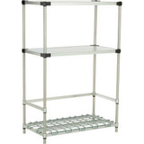 Nexelon BK18246N 3-Shelf Container/Keg Rack 24""W x 18""D x 63""H