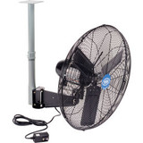 Global Industrial 24"" Outdoor Rated Industrial Ceiling Mount Fan 2 Speed 7700 C