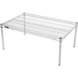 Nexel Chrome Wire Dunnage Rack - 30""W x 21""D x 14""H