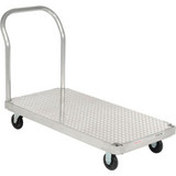 Magliner Aluminum Platform Truck with Diamond Deck 48 x 24 1000 Lb. Cap.