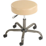 Interion Antimicrobial Vinyl Medical Stool Beige