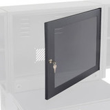 Optional Door with Acrylic Window For Global Industrial Fold-Out Computer Cabine