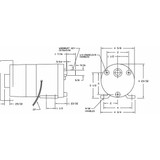 Dayton AC Gearmotor,TEFC,13RPM,115V AC 1LPN3