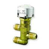 Honeywell Hydronic Globe Valve, Brass, Three-Way VP526A1027/U