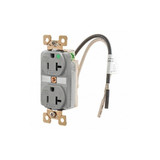 Bryant Receptacle,2 Poles,3 Wires,Gray,1.0 HP BRY8300GTR