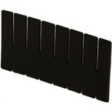 LEWISBins ESD-Safe Vertical Box Dividers DV1050XL Black.  9-1/8""L x 4-13/32""H