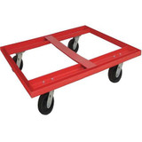 Sim Supply Pallet Dolly,48x42,Cap 3600 lb,Steel  48J083