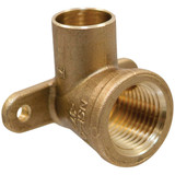 NIBCO 1/2 In. C x 3/8 In. F 90 Deg. Drop Ear Copper Elbow (1/4 Bend) BF6695T