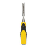 Wood Chisel, 9-1/4 in L, Plastic Handle, Yellow