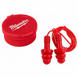 Milwaukee Tool Corded Ear Plug Pairs,Reusable,PK3 48-73-3151