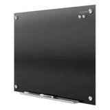 Quartet® Infinity Glass Marker Board, 96 x 48, Black Surface G9648B USS-QRTG9648B