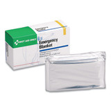 First Aid Only™ Aluminized Emergency Blanket, 52 X 84 21-005/B502