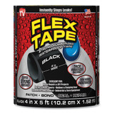 Flex Seal General Purpose Repair Tape, 4" X 1.67 Yds, Black TFSBLKR0405