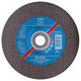 Type 27 SGP-INOX Depressed Center Cut-Off Wheel, 4-1/2 in dia, 0.045 in Thick, 46 Grit