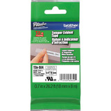 Brother Tamper Evident Label,Blk/Wht,.7"x26.2ft. TZESE4