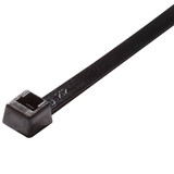 ACT Miniture Cable Ties, 4", UV Black, 1000/Pkg