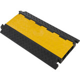 Global Industrial 3-Channel Heavy-Duty Cable Protector 22000 lbs. Capacity
