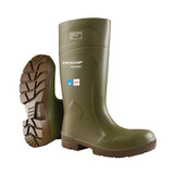 Dunlop Boots,Men's 13, Women's 15,Green,PR 5183155