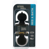 Steel Pro Matte Black Bed & Bath Door Knob