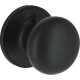 Steel Pro Matte Black CP Half Round Dummy Lock TFX940B