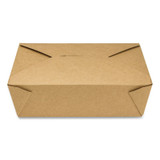 GEN Reclosable Kraft Take-Out Box, 76 Oz, Paper, 200/carton KS10122