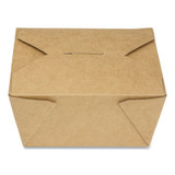 GEN Reclosable Kraft Take-Out Box, 30 Oz, Paper, 450/carton KS10120