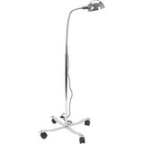 Drive Medical Gooseneck Exam Lamp 13408MB Dome-Style Shade with Mobile Base Chro