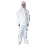 Condor Coveralls,4XL,Wht,Film Lam,PK25 30C583