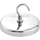 Global Industrial Ceramic Magnetic Hook 20 Lbs. Pull 6/Pack