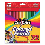 Cra-Z-Art® Colored Pencils, 72 Assorted Lead and Barrel Colors, 72/Box 10402-24