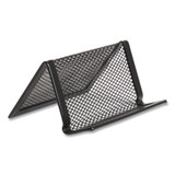 TRU RED™ HOLDER,BUS,CARD,MESH,BLK TR57526-CC