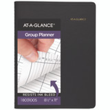 AT-A-GLANCE® BOOK,APT,GRP,8.5X11,BK 80-310-05