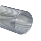 Flexaust Co Ducting Hose,25 ft L,Clear 8061080025
