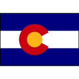 Nylglo Colorado State Flag,3x5 Ft 140660