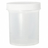 Qorpak Jar,480 mL,96 mm H,Natural,PK24 PLC-03713