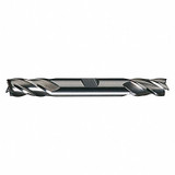 Cleveland Sq. End Mill,Double End,HSS,1/4" C74999