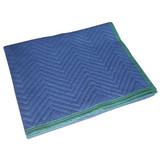 Manufacturer Varies Quilted Moving Blanket,Blue,72x45" 4LGL1