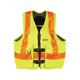Kent Safety Life Jacket,3XL,15.5lb,Foam,Yellow 150800-410-070-23