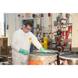 Condor Coveralls,XL,Wht,Film Lam,PK6 30C529