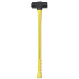 Ergo-Power Double-Face Steel-Head Sledge Hammer, 10 lb Head, 32 in Super Grip Handle