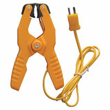 Sim Supply Pipe Clamp Temp Probe,Type K,-4 to 200F  5RMF0