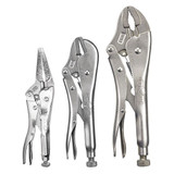 Irwin Locking Plier Sets,Plain Grip,3 Pcs 323S