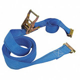 Sim Supply Tie Down Strap,E-Track,Blue  55ET60