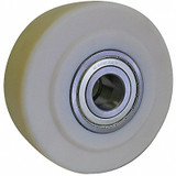 Sim Supply Nylon Tread Wheel,3-1/8",2200 lb.  GSPO 80/20K-BB0.5