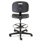 Bevco Drafting Chair,42.75 in H,Black V7307HC