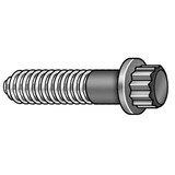 Manufacturer Varies Hex Cap Screw,1/2-13x4,PK5 2FB49