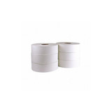 Tough Guy Toilet Paper Roll,Continuous,White,PK6  36P066