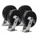 Portacool Caster Kit,Replacement,For 40JJ49,PK4 PARPACCST800